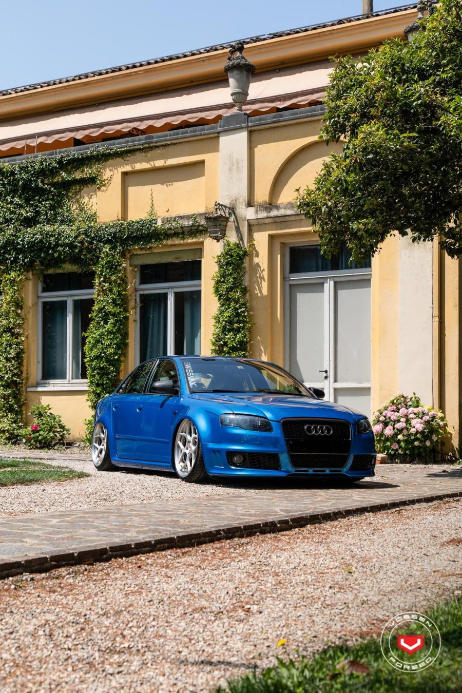  Audi RS4 Sedan on Vossen Wheels (CG-205) 2018 года  (фото 70 из 82)